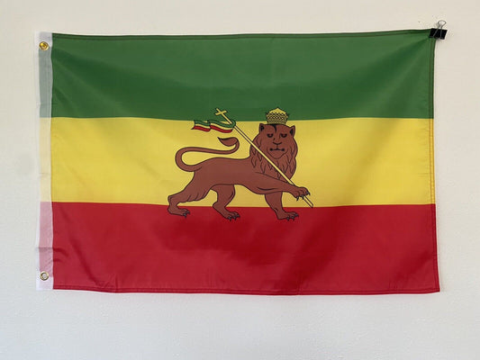 2' x 3' Ethiopia Lion 100D Polyester Boat Car Flag Z25