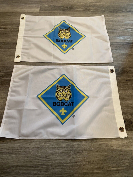 12" x18"  12 x 18 2-Ply Double-Sided 2-Ply Cub Scout Rank Bob Cat